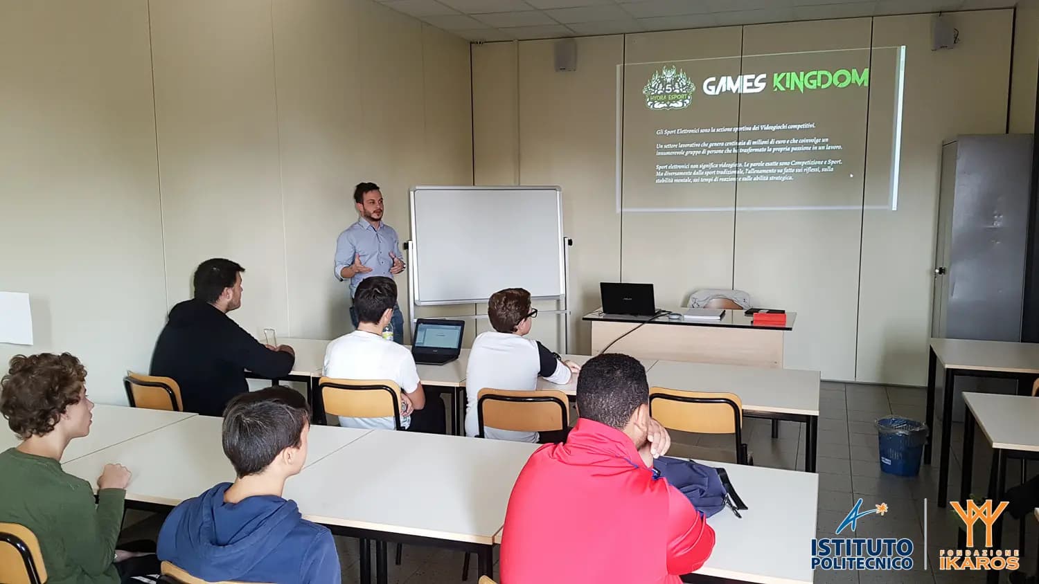 Anche l’Italia guarda al futuro del gaming! Fondazione Ikaros porta gli eSport tra i banchi di scuola italiani