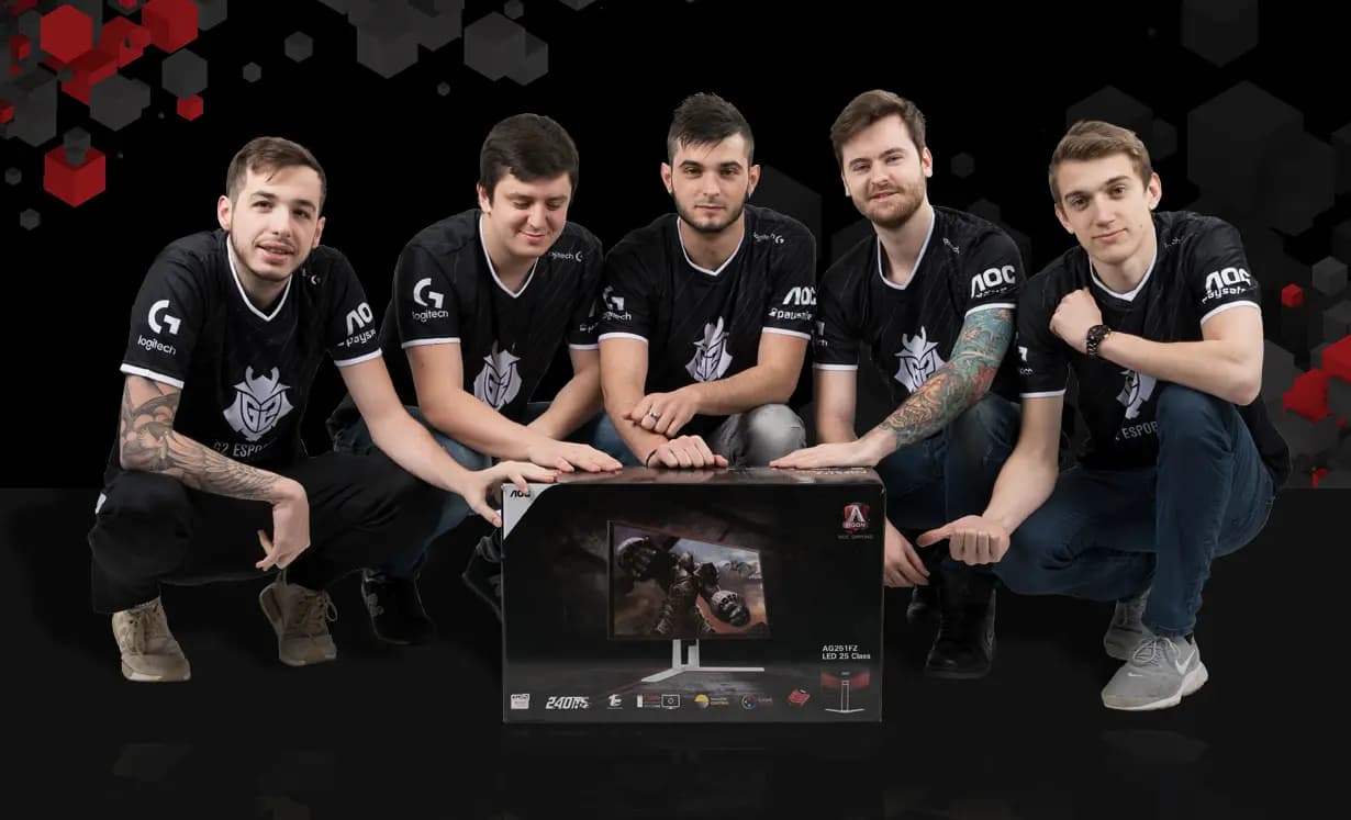 AOC Gaming vuole dimostrare di essere interessata al mondo degli esport, nasce una partnership con G2Esports