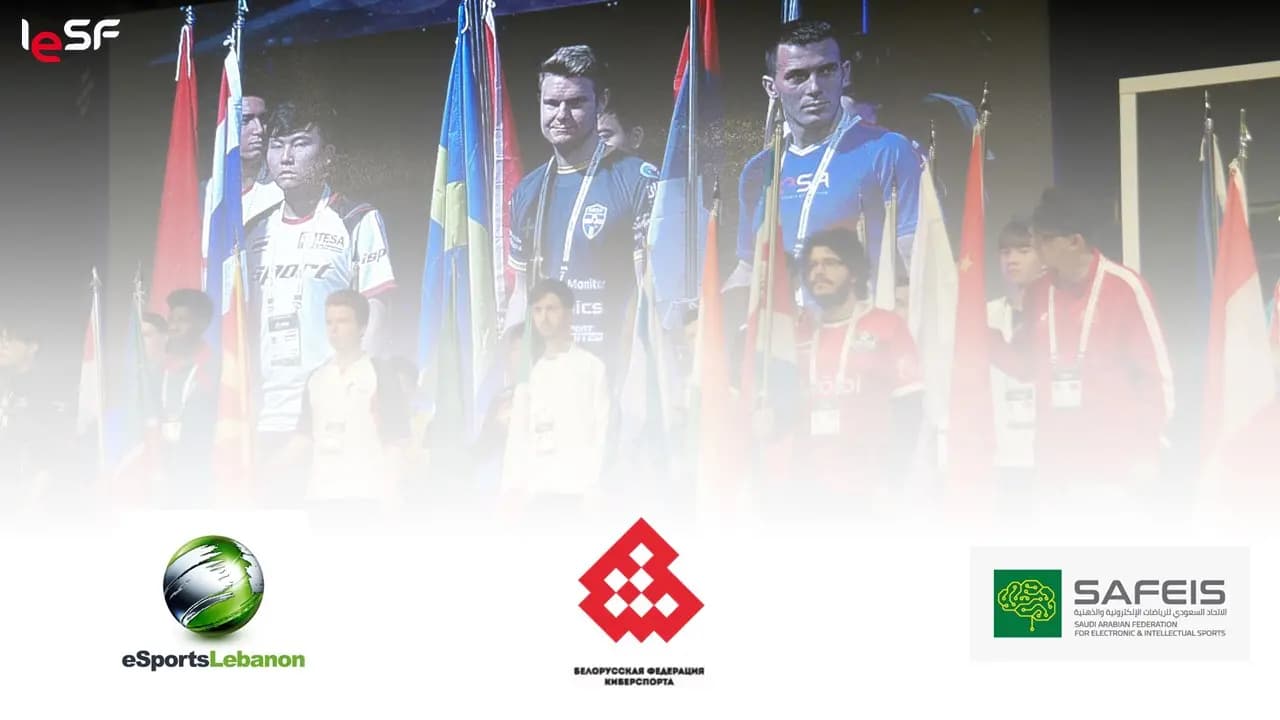 Altre tre Nazioni entrano a far parte della IeSF, la Federazione eSportiva Internazionale