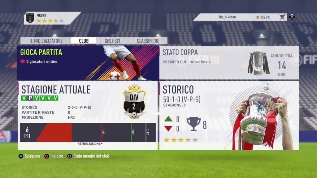 Nasce la divisione Pro Club di FIFA 18 dei Mkers
