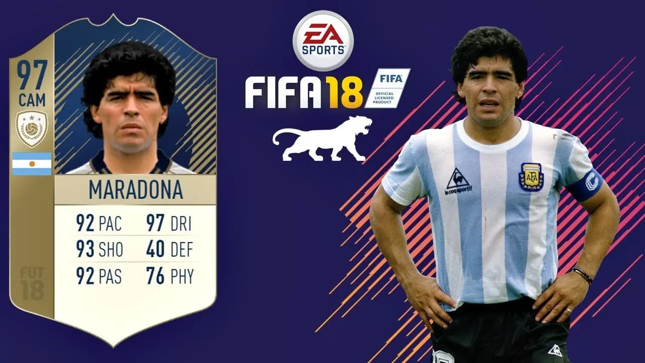 Maradona simbolo della Juve in FIFA 18? Querele in arrivo per EA SPORTS dal famoso calciatore