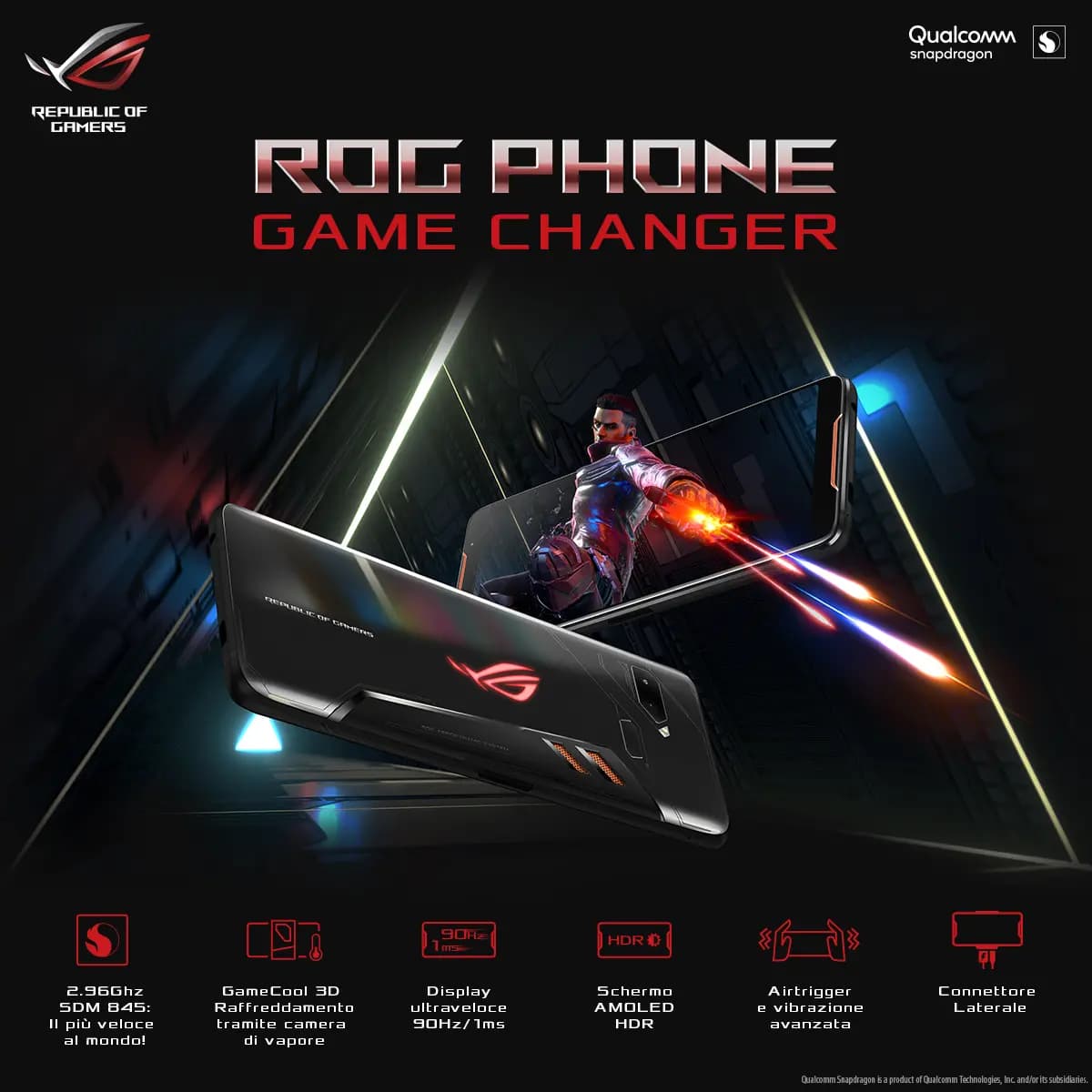 ASUS ROG Phone arriva in Italia: i giochi sono cambiati [GALLERY]