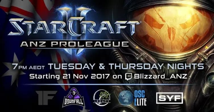 StarCraft II: con l’arrivo di “iaguz”, è tutto pronto per il ANZ League, il programma completo